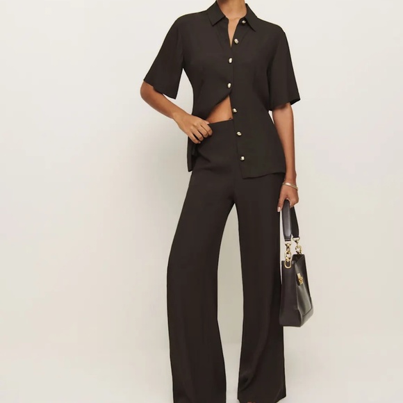 Reformation Shawna Two Piece Brown - Size 4